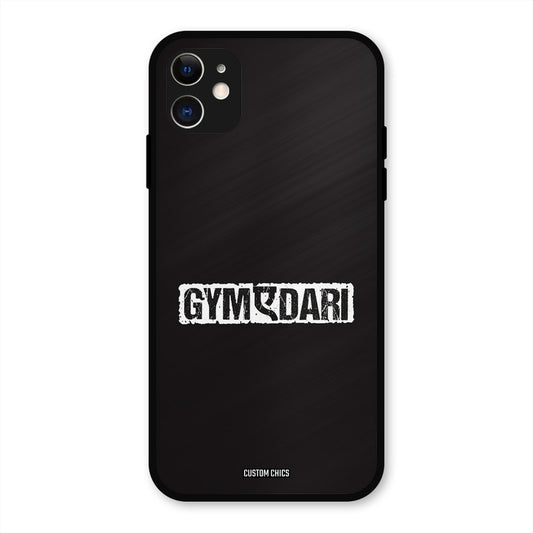 Gymedaari iPhone 11 Mobile Back Cover - Typography PrintShield Case