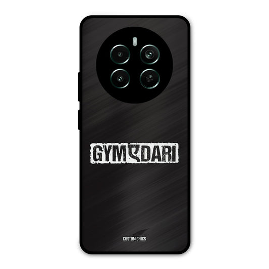 Gymedaari Realme 12 Plus Mobile Back Cover - Typography PrintShield Case
