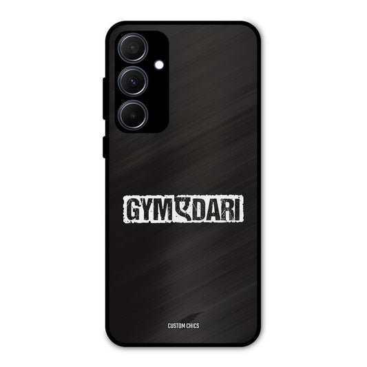 Gymedaari Samsung Galaxy A35 5G Mobile Back Cover - Typography PrintShield Case