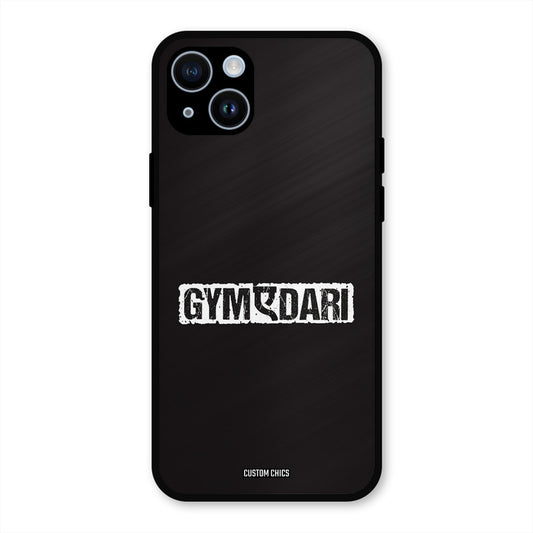 Gymedaari iPhone 14 Mobile Back Cover - Typography PrintShield Case