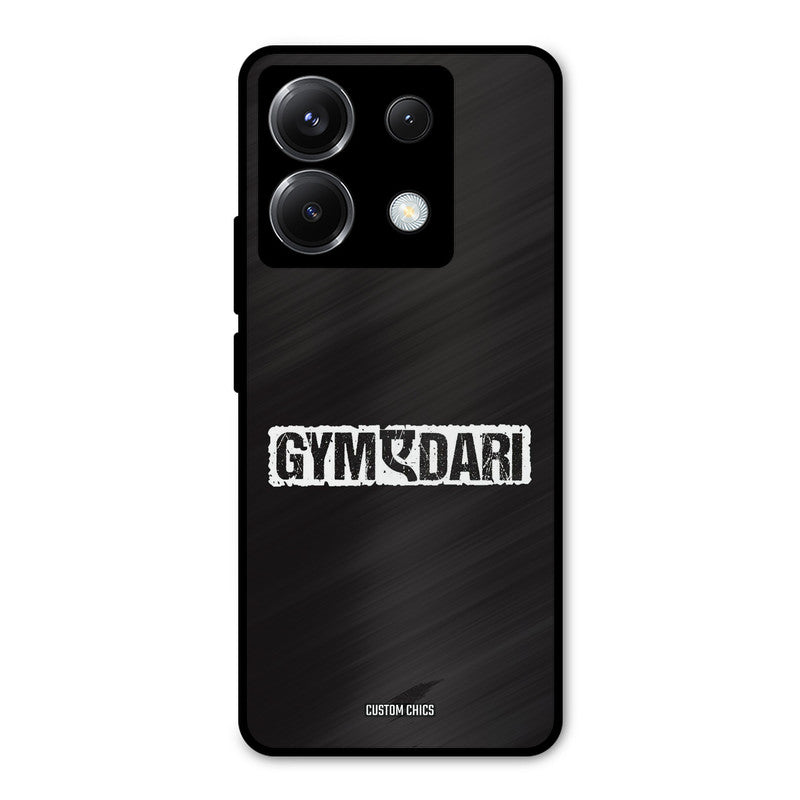 Gymedaari Poco X6 Mobile Back Cover - Typography PrintShield Case