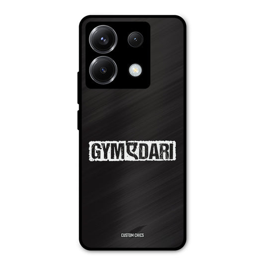 Gymedaari Poco X6 Mobile Back Cover - Typography PrintShield Case