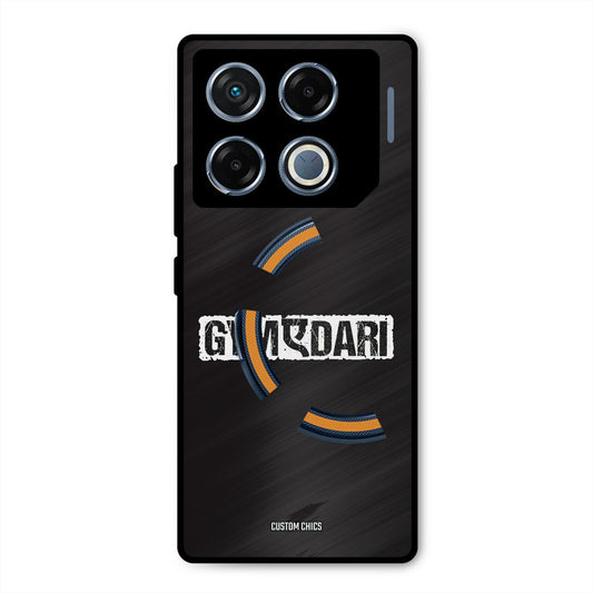 Gymedaari Infinix GT 20 Pro Mobile Back Cover - Typography PrintShield Case