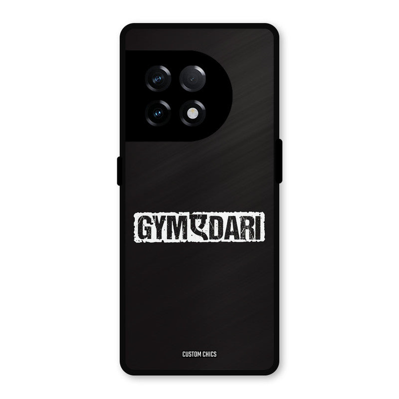 Gymedaari OnePlus 11R Mobile Back Cover - Typography PrintShield Case