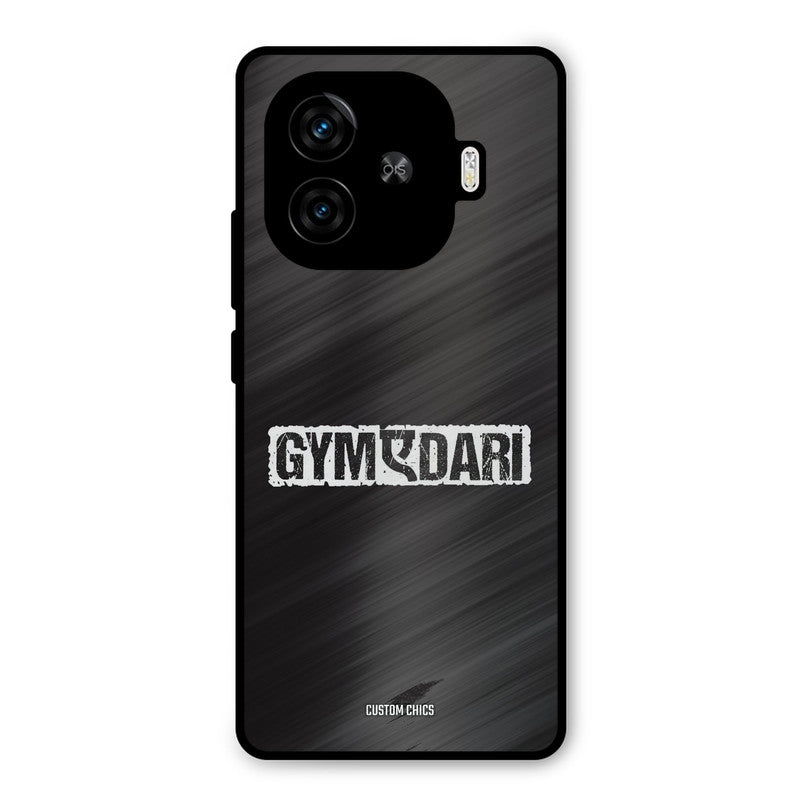 Gymedaari iQoo Z9 Turbo Mobile Back Cover - Typography PrintShield Case