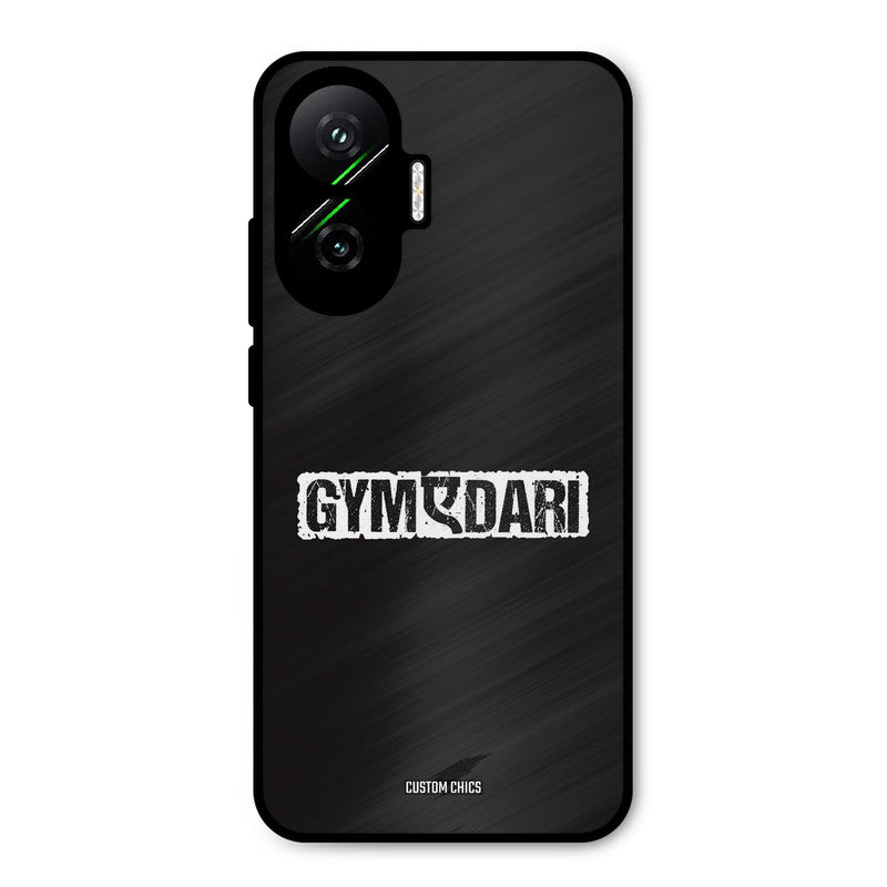 Gymedaari Poco F7 5G Mobile Back Cover - Typography PrintShield Case