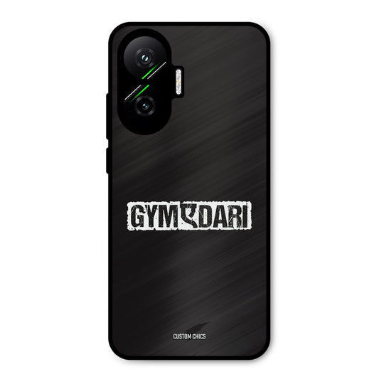 Gymedaari Poco F7 5G Mobile Back Cover - Typography PrintShield Case