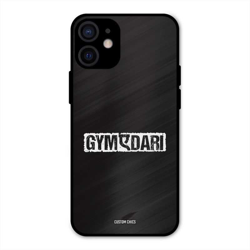 Gymedaari iPhone 12 Mini Mobile Back Cover - Typography PrintShield Case