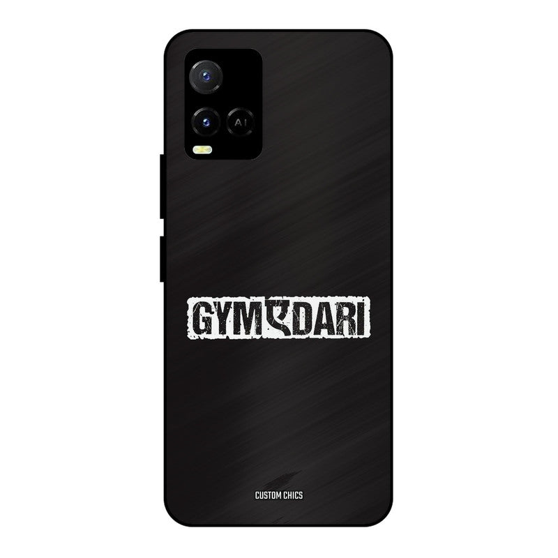Gymedaari Vivo Y33s Mobile Back Cover - Typography PrintShield Case