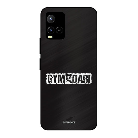 Gymedaari Vivo Y33s Mobile Back Cover - Typography PrintShield Case