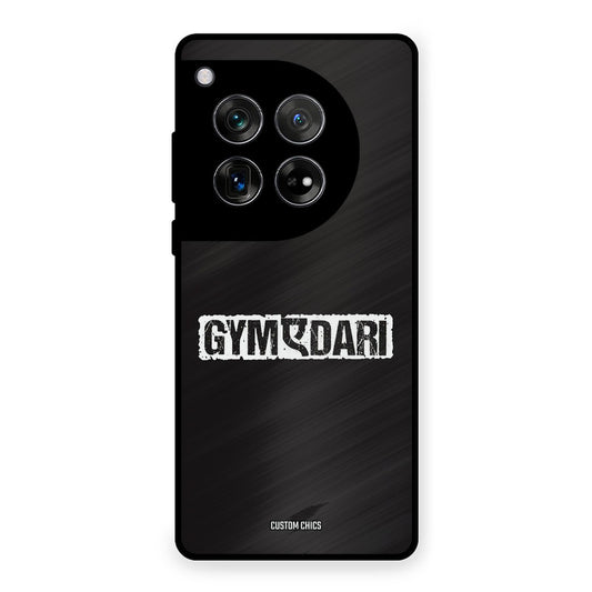 Gymedaari OnePlus 12 Mobile Back Cover - Typography PrintShield Case