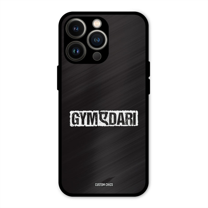 Gymedaari iPhone 13 Pro Mobile Back Cover - Typography PrintShield Case