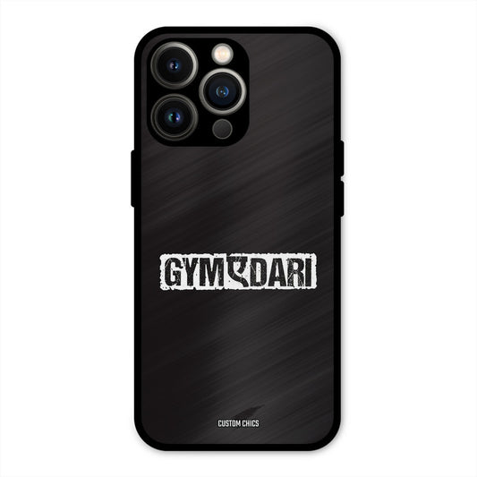 Gymedaari iPhone 13 Pro Mobile Back Cover - Typography PrintShield Case