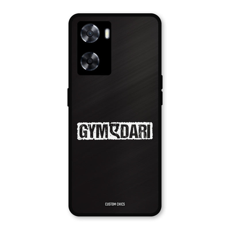 Gymedaari Oppo A57 2022 Mobile Back Cover - Typography PrintShield Case