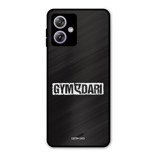 Gymedaari Moto G54 Mobile Back Cover - Typography PrintShield Case