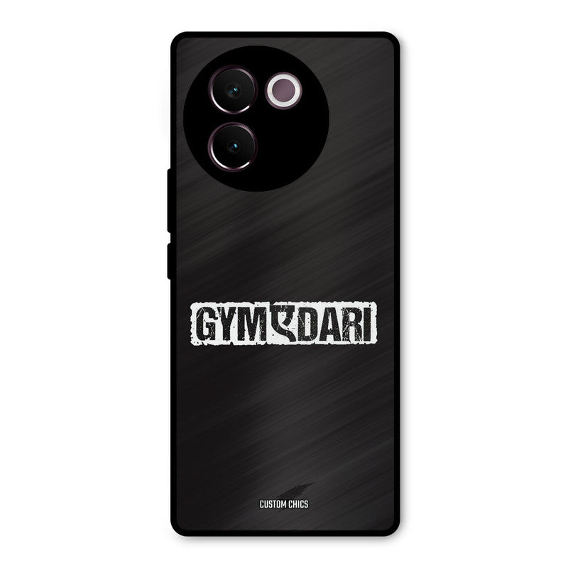 Gymedaari Vivo V30e Mobile Back Cover - Typography PrintShield Case