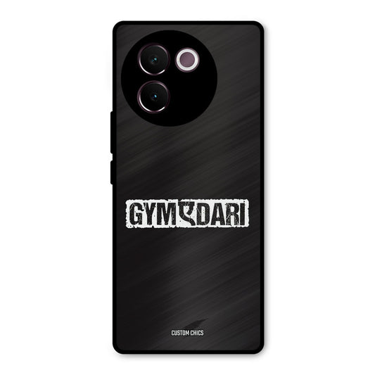 Gymedaari Vivo V30e Mobile Back Cover - Typography PrintShield Case