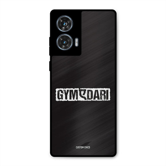 Gymedaari Moto G96 Mobile Back Cover - Typography PrintShield Case