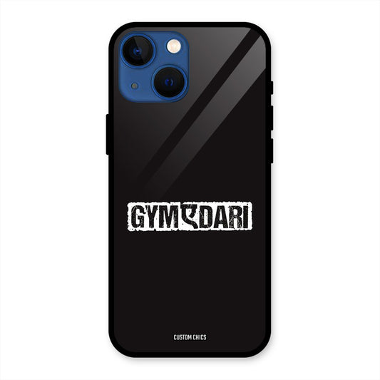 Gymedaari iPhone 13 Mini Mobile Back Cover - Typography PrintShield Case