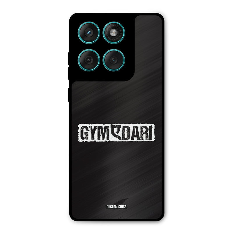Gymedaari Motorola Edge 60 Mobile Back Cover - Typography PrintShield Case