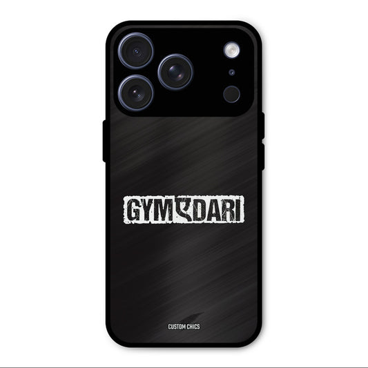 Gymedaari iPhone 17 Pro Mobile Back Cover - Typography PrintShield Case