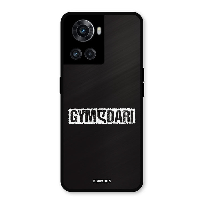 Gymedaari OnePlus 10R Mobile Back Cover - Typography PrintShield Case