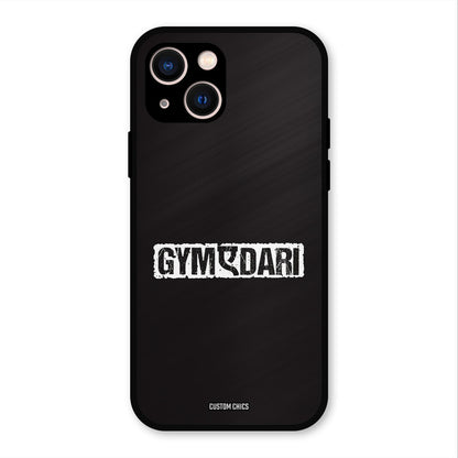 Gymedaari iPhone 13 Mobile Back Cover - Typography PrintShield Case