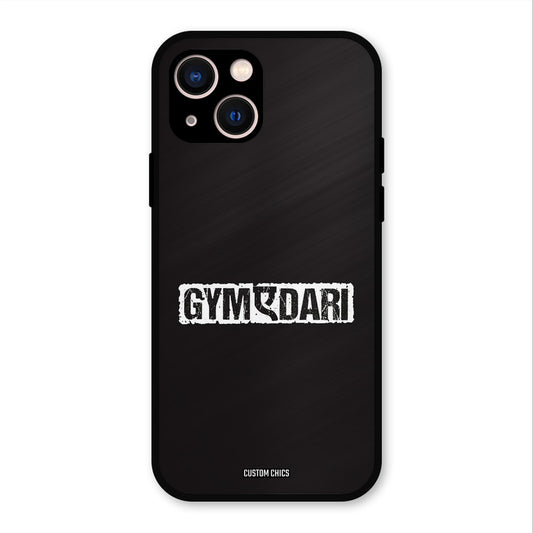 Gymedaari iPhone 13 Mobile Back Cover - Typography PrintShield Case