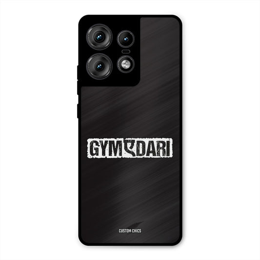 Gymedaari Motorola Edge 50 Pro Mobile Back Cover - Typography PrintShield Case