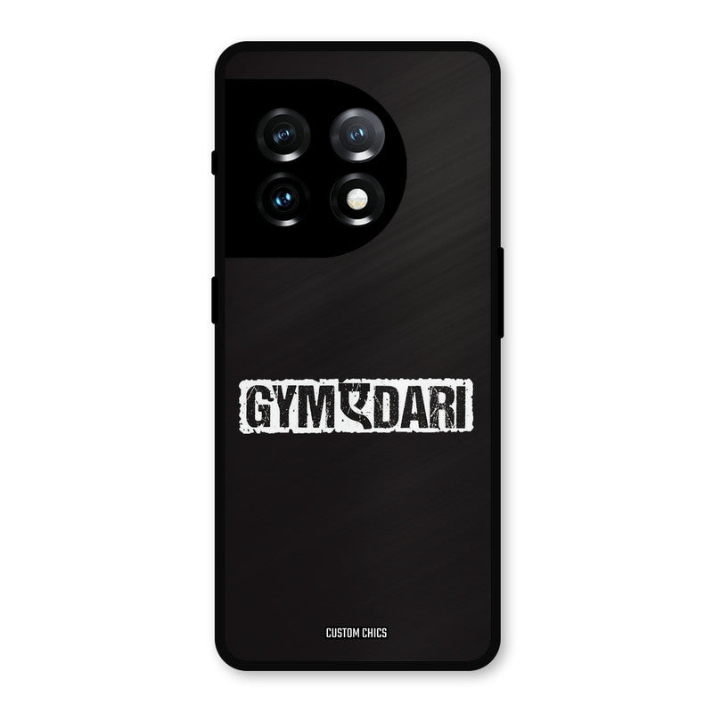 Gymedaari OnePlus 11 Mobile Back Cover - Typography PrintShield Case