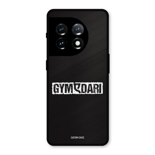 Gymedaari OnePlus 11 Mobile Back Cover - Typography PrintShield Case