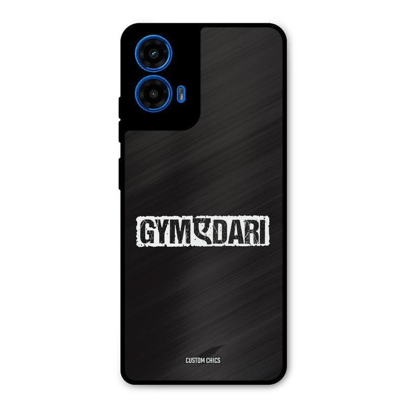 Gymedaari Moto G45 Mobile Back Cover - Typography PrintShield Case