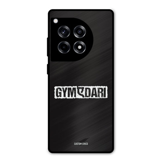 Gymedaari OnePlus 12R Mobile Back Cover - Typography PrintShield Case