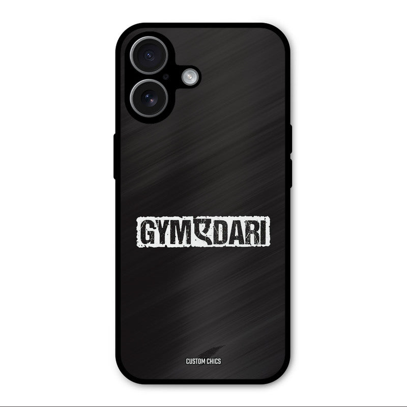 Gymedaari iPhone 17 Mobile Back Cover - Typography PrintShield Case