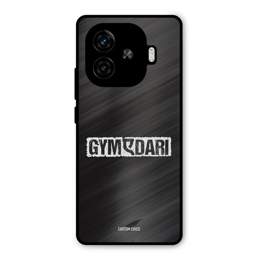 Gymedaari iQoo Neo 10R Mobile Back Cover - Typography PrintShield Case