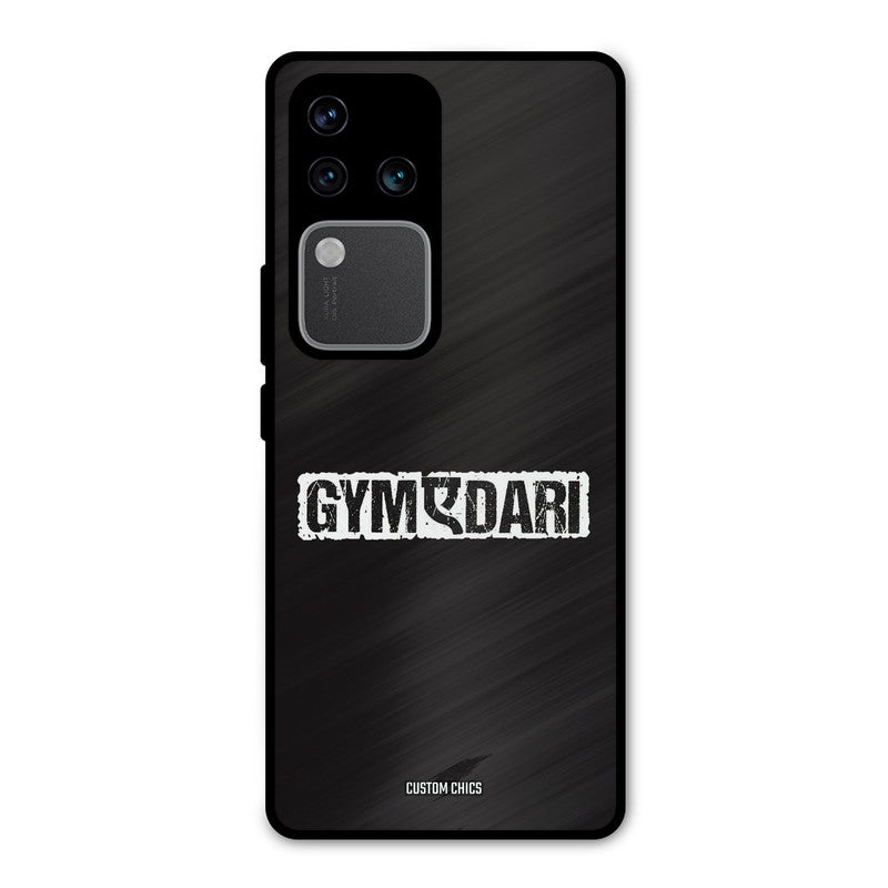 Gymedaari Vivo V30 Pro Mobile Back Cover - Typography PrintShield Case