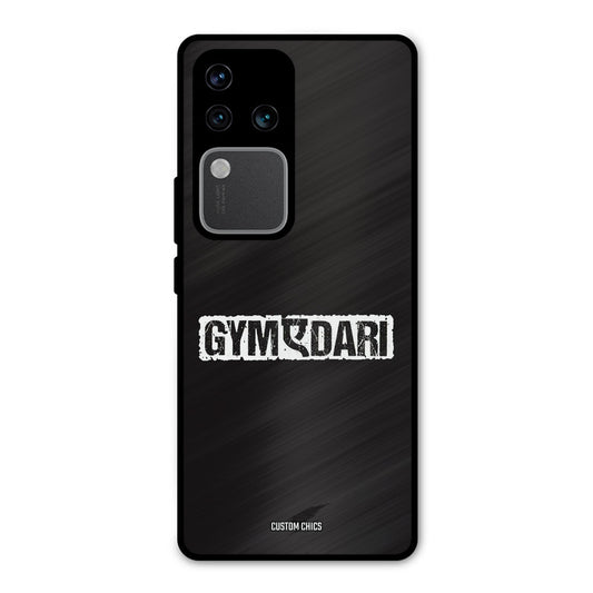 Gymedaari Vivo V30 Pro Mobile Back Cover - Typography PrintShield Case