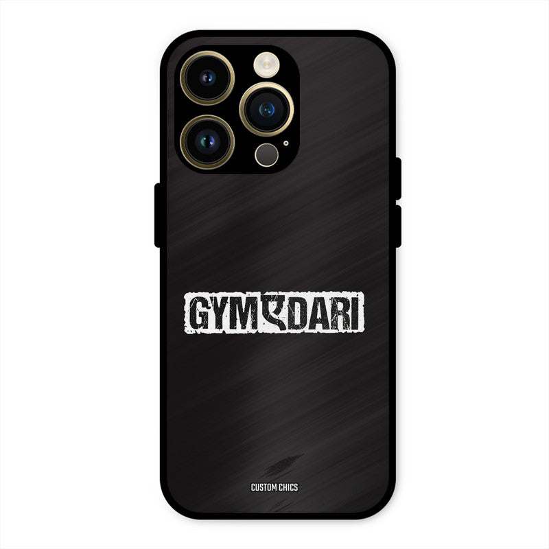 Gymedaari iPhone 14 Pro Max Mobile Back Cover - Typography PrintShield Case