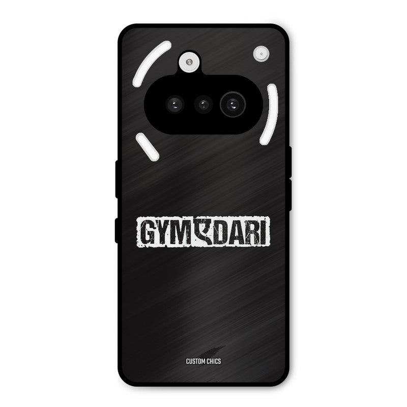 Gymedaari Nothing Phone 3A Mobile Back Cover - Typography PrintShield Case