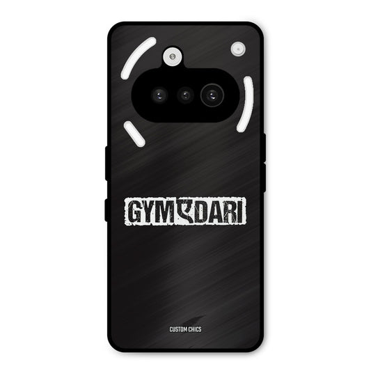 Gymedaari Nothing Phone 3A Mobile Back Cover - Typography PrintShield Case