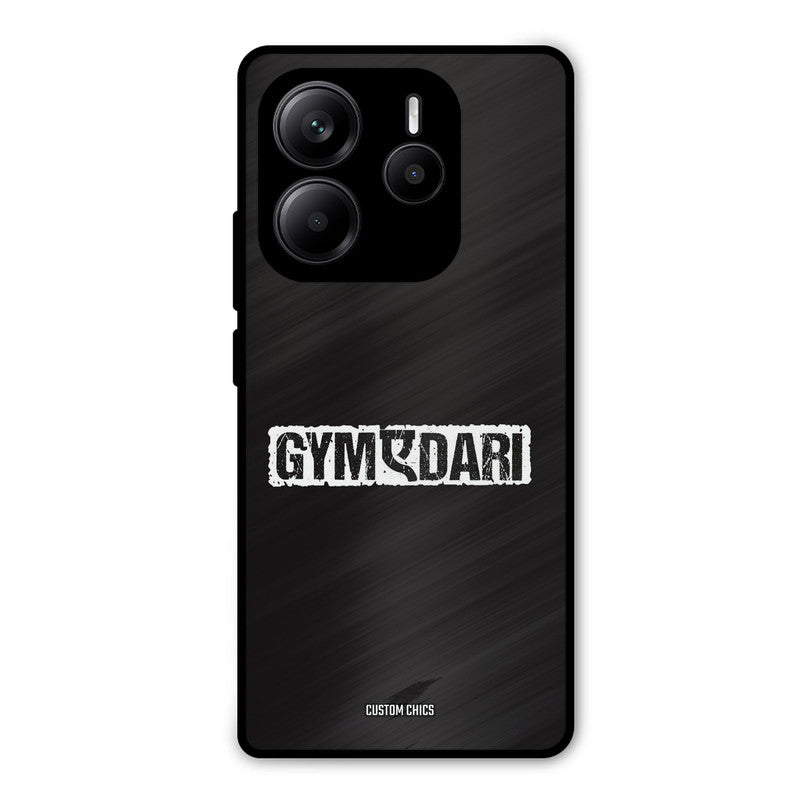 Gymedaari Redmi Note 14 Mobile Back Cover - Typography PrintShield Case
