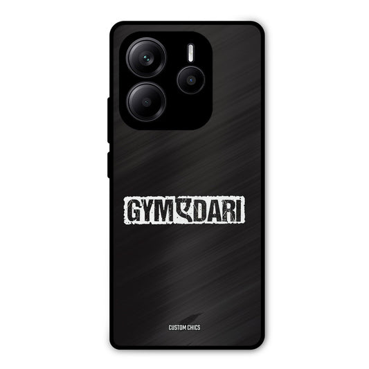 Gymedaari Redmi Note 14 Mobile Back Cover - Typography PrintShield Case