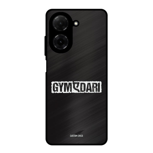 Gymedaari Poco C71 Mobile Back Cover - Typography PrintShield Case