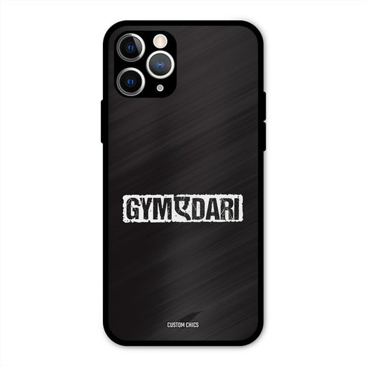 Gymedaari iPhone 11 Pro Mobile Back Cover - Typography PrintShield Case