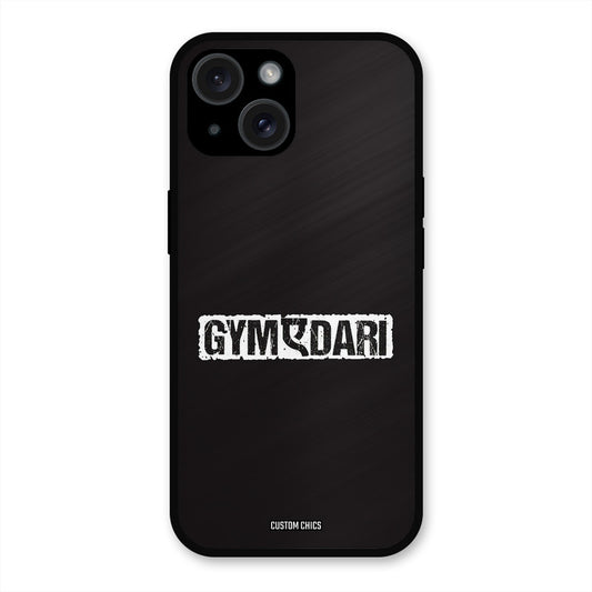 Gymedaari iPhone 15 Plus Mobile Back Cover - Typography PrintShield Case