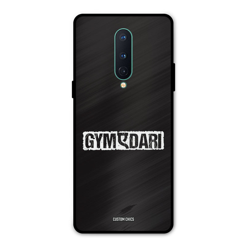 Gymedaari Oneplus 8 Mobile Back Cover - Typography PrintShield Case