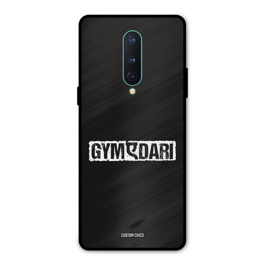 Gymedaari Oneplus 8 Mobile Back Cover - Typography PrintShield Case