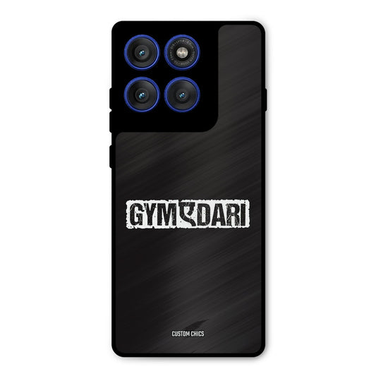 Gymedaari Motorola Edge 60 Pro Mobile Back Cover - Typography PrintShield Case