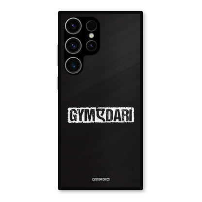 Gymedaari Samsung Galaxy S23 Ultra Mobile Back Cover - Typography PrintShield Case