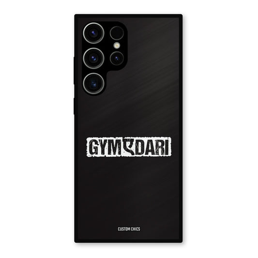 Gymedaari Samsung Galaxy S23 Ultra Mobile Back Cover - Typography PrintShield Case